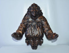 Gothic Revival Carved Wood Jester