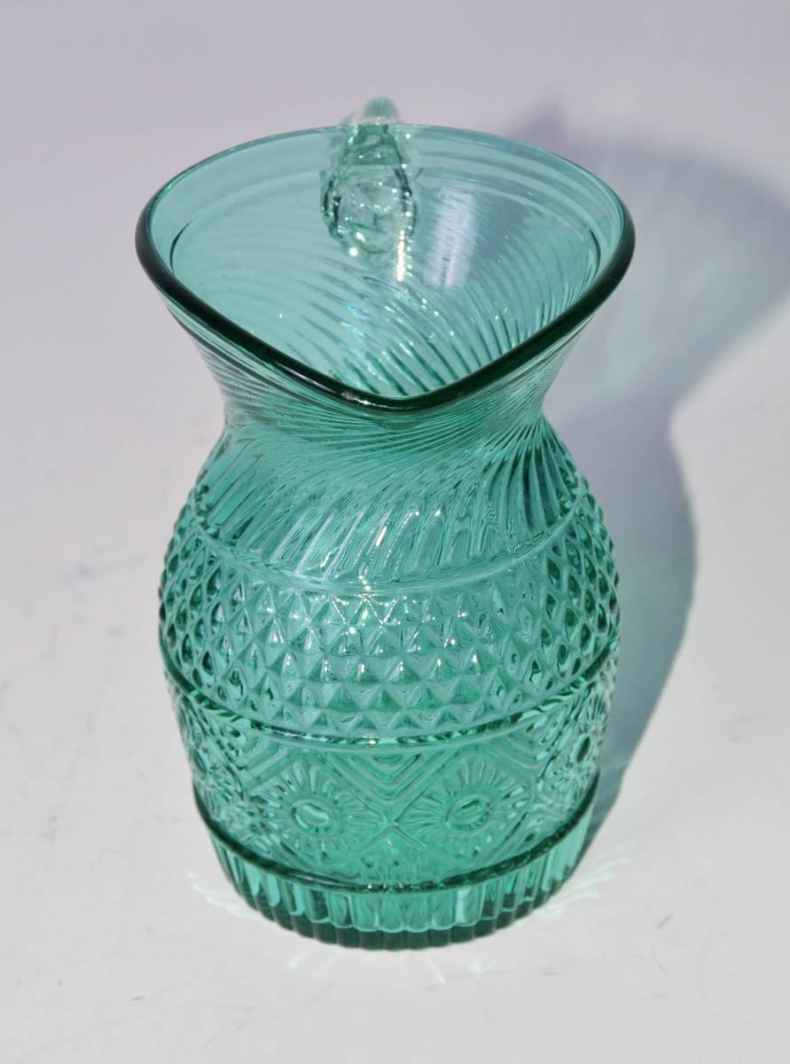 mini glass pitcher