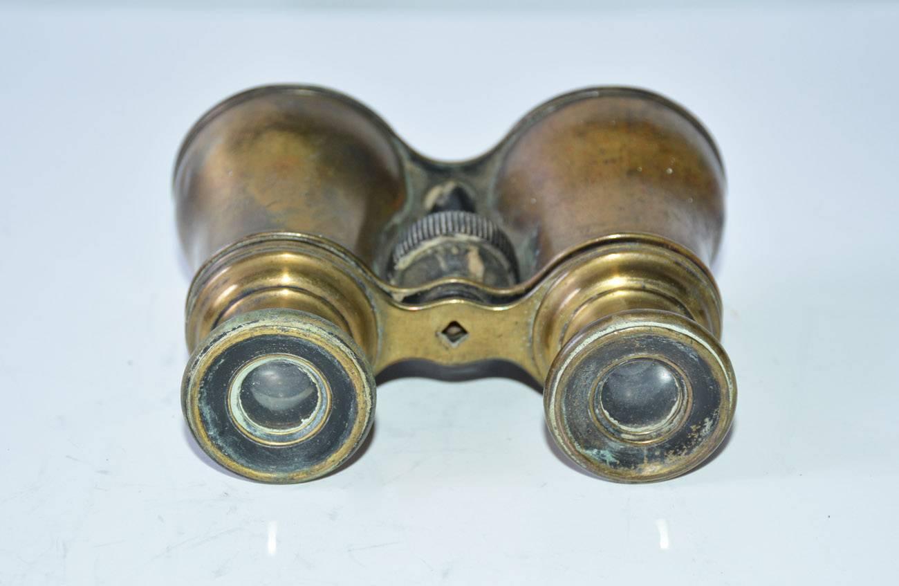 antique french binoculars