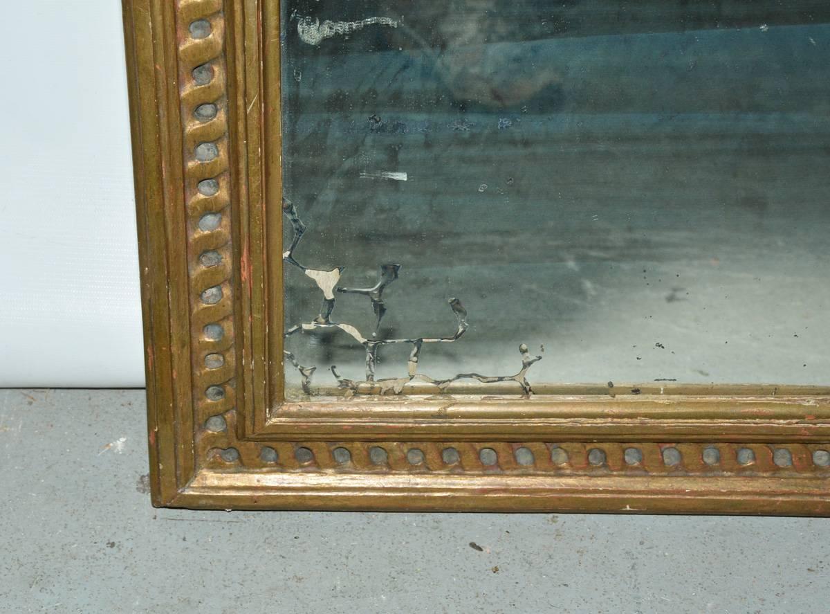 19th Century Victorian Giltwood Mirror