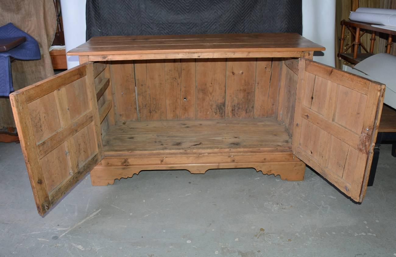 antique pine sideboard buffet