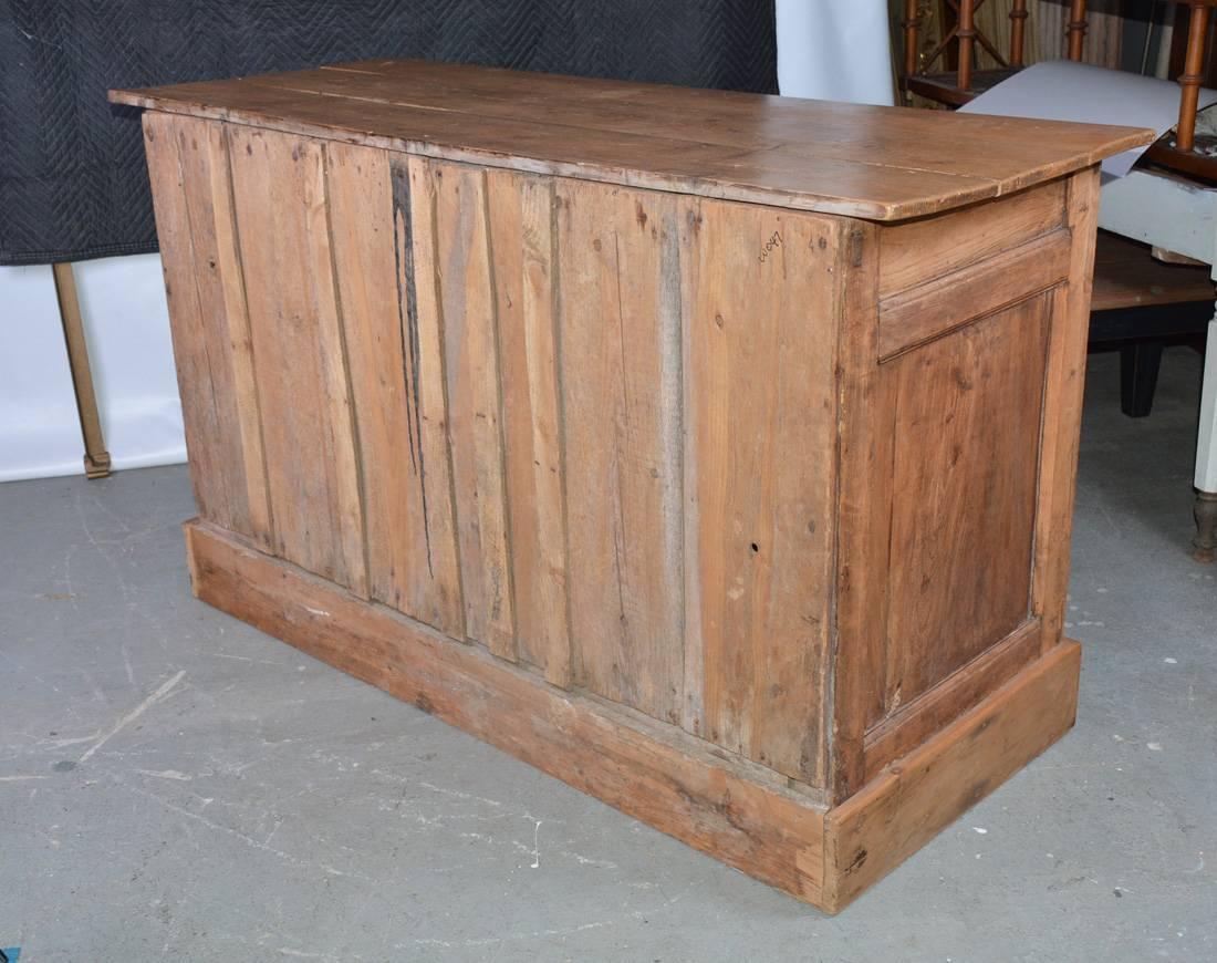 19th Century Large Antique Pine Sideboard or Cabinet