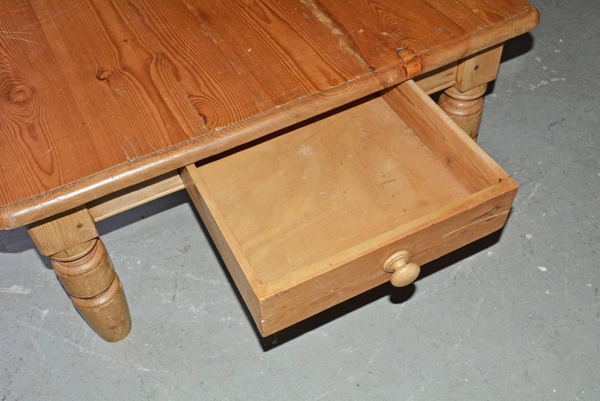 Hand-Crafted Pine Coffee Table