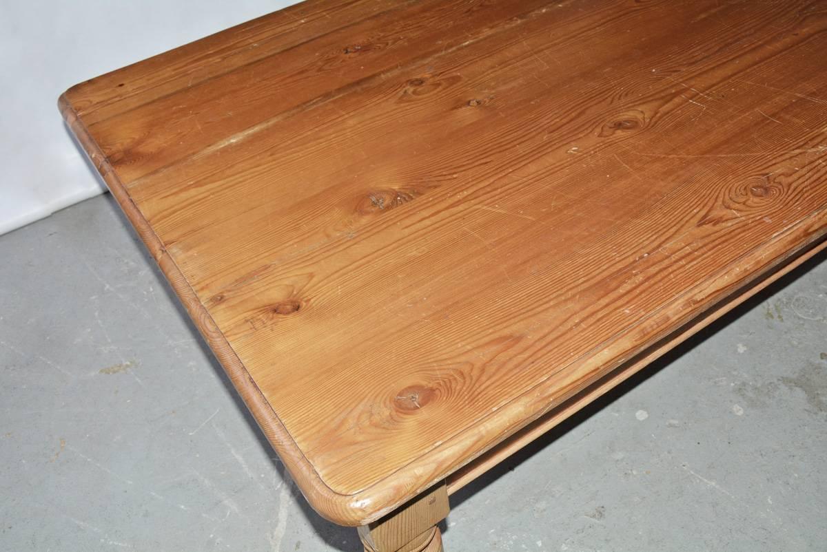 Late 19th Century Pine Coffee Table