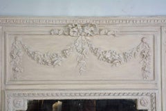 Antique French Neoclassical Mantel Mirror