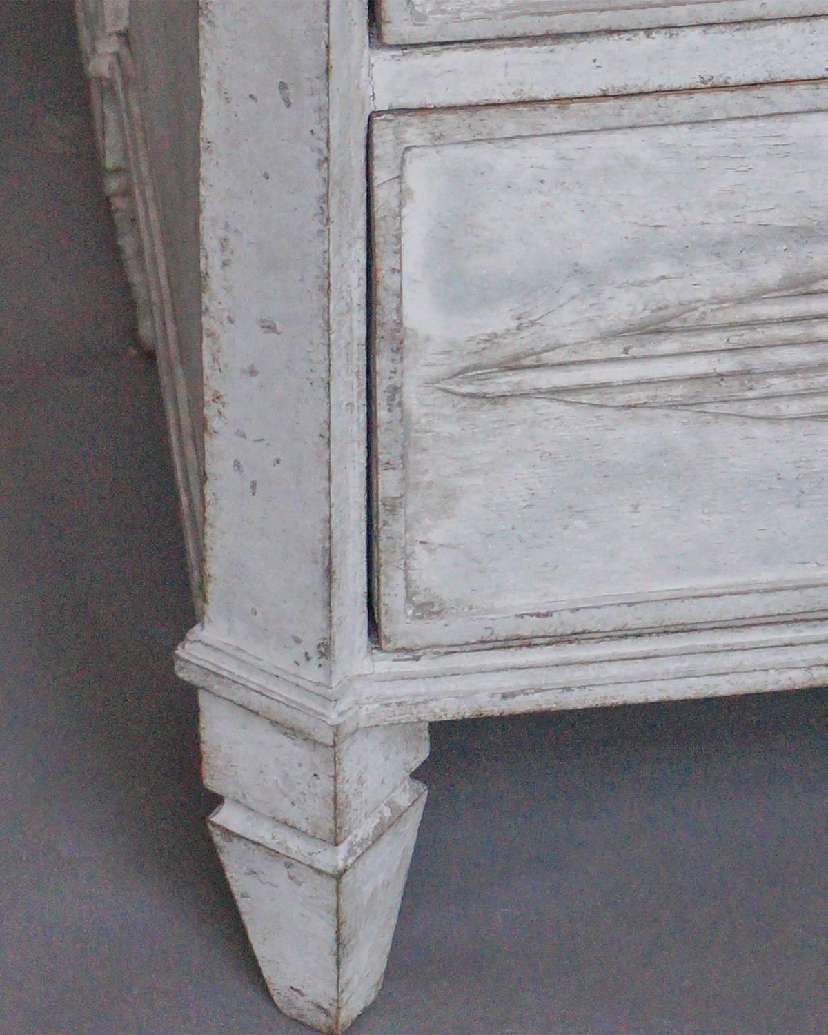 19th Century Gustavian Style Chest of Drawers For Sale