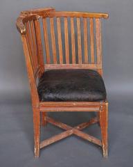Period Gustavian Corner Chair