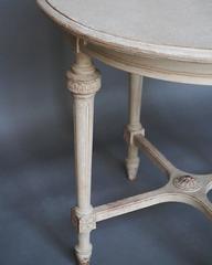 Round Swedish Side Table