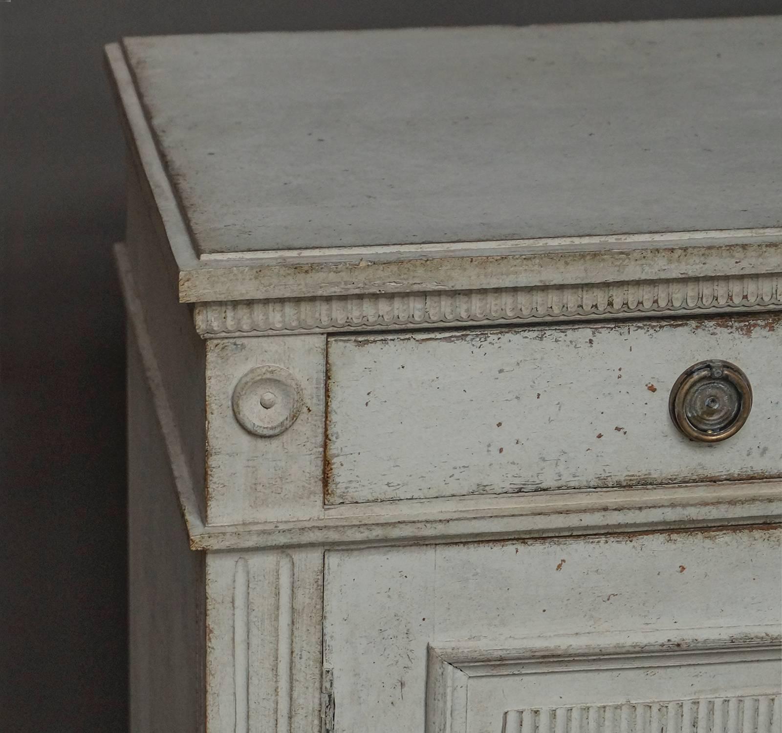Swedish Small Gustavian Style Sideboard For Sale
