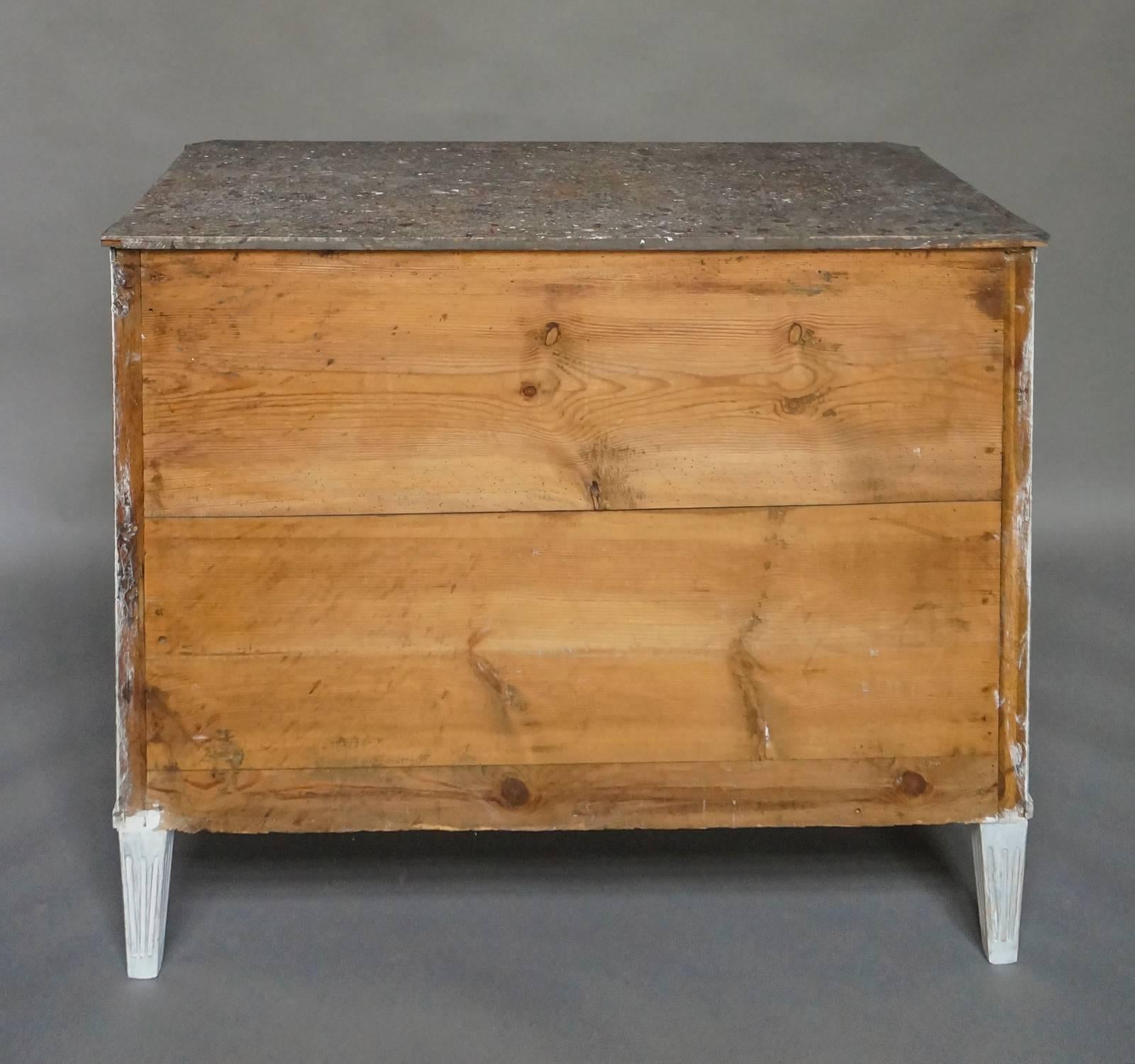 18th Century Period Gustavian Chest of Drawers For Sale