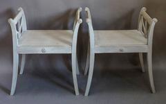 Pair of Swedish Stools