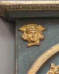 Period Neoclassical Mirror with Mythological Figures