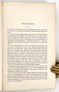 The Three Musketeers by Alexandre Dumas, illustrated & leather bound