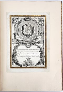 Choix de Chansons; musique par M. de la Borde... estampes par J. M. Moreau