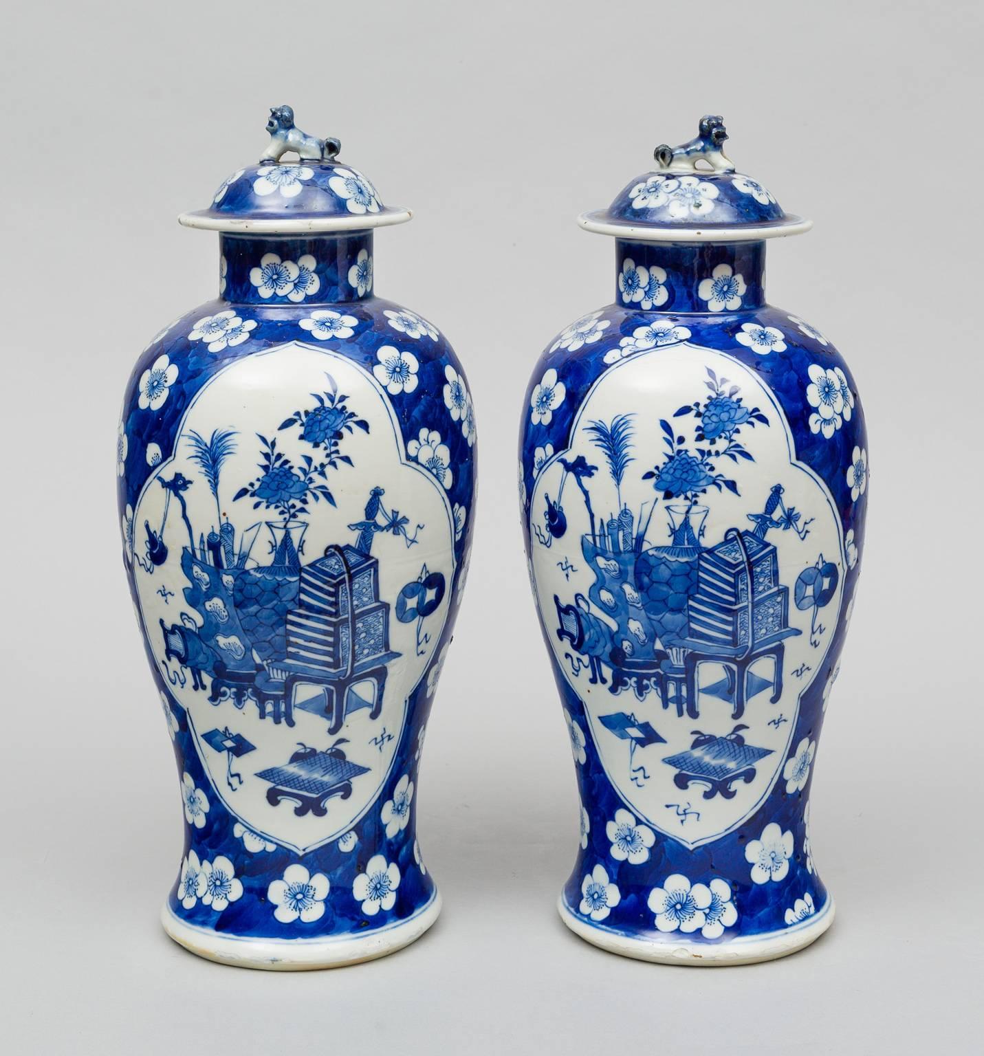 chinese vases with lids