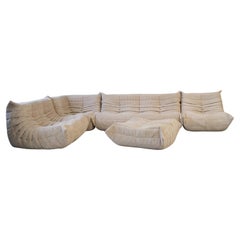  Togo Sofa by Michel Ducaroy for Ligne Roset, Set of 5