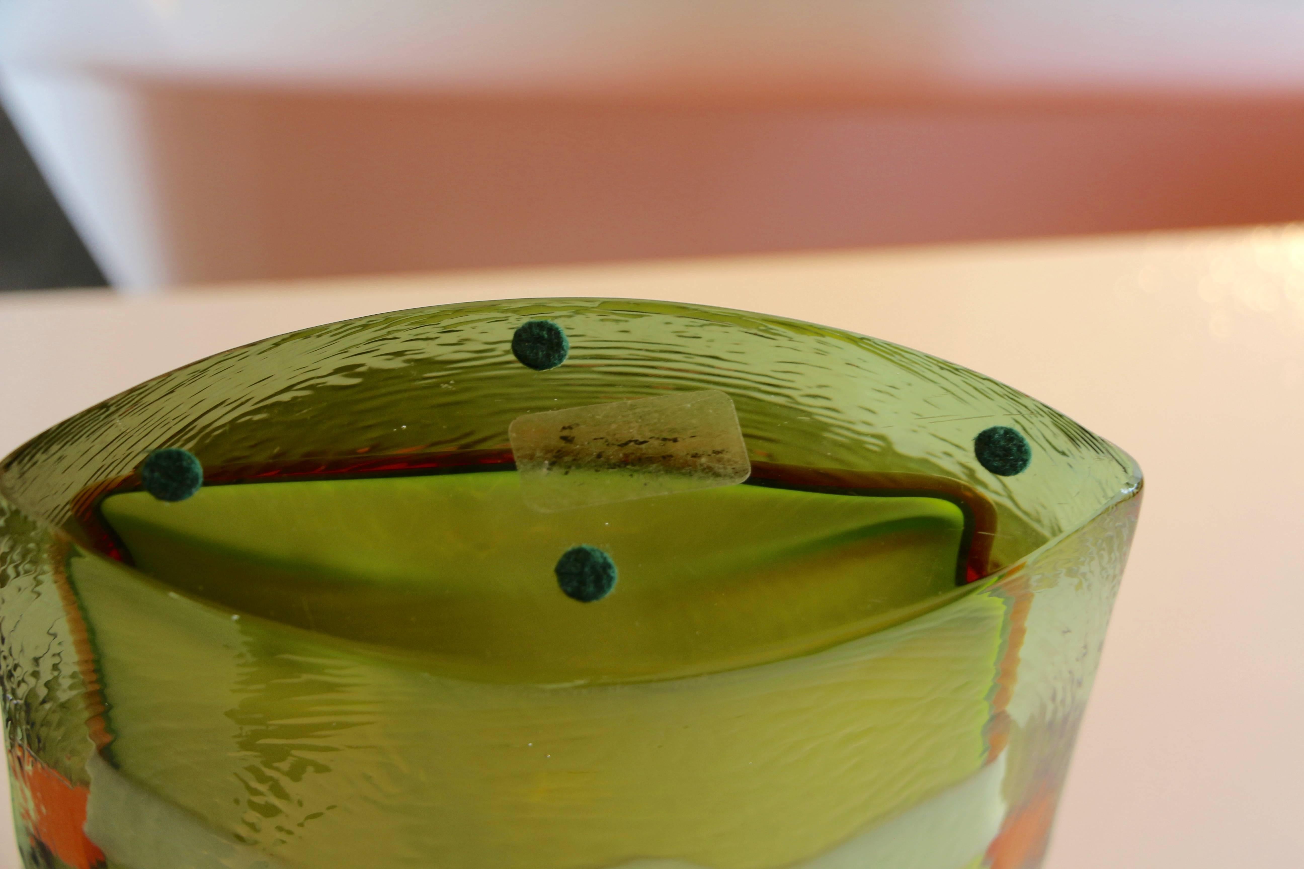 Evans Designs Parfait Vase by Pavel Hanousek In Good Condition In Palm Springs, CA