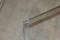 Older Original Signed Knoll Mies van de Rohe Barcelona Table