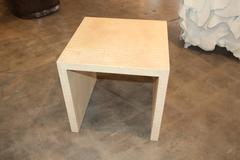 Philipp Plein Crocodile Embossed Leather Table Handmade in Germany