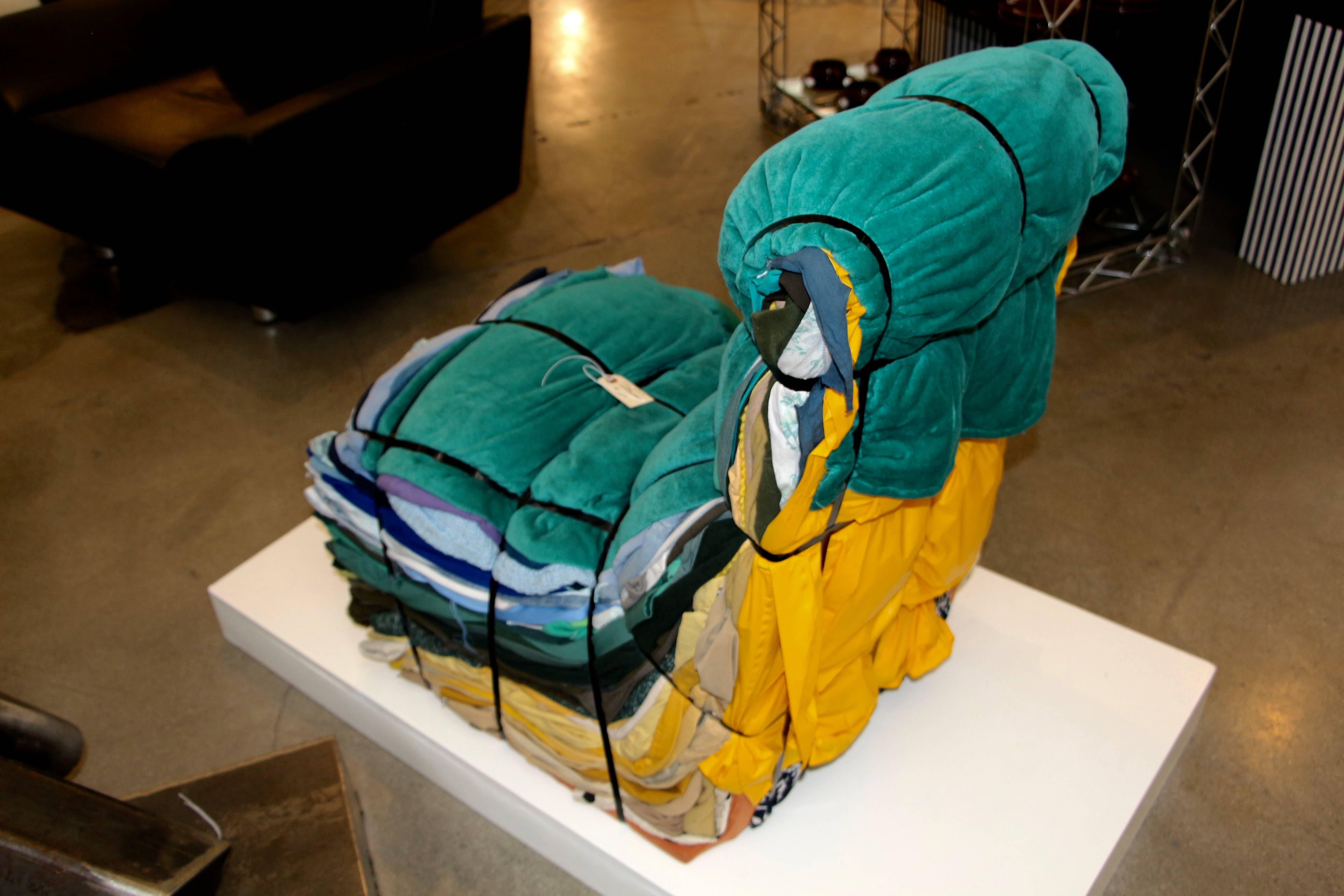 Chaise Rag Tejo Remy de Droog de 1991 Bon état à Palm Springs, CA
