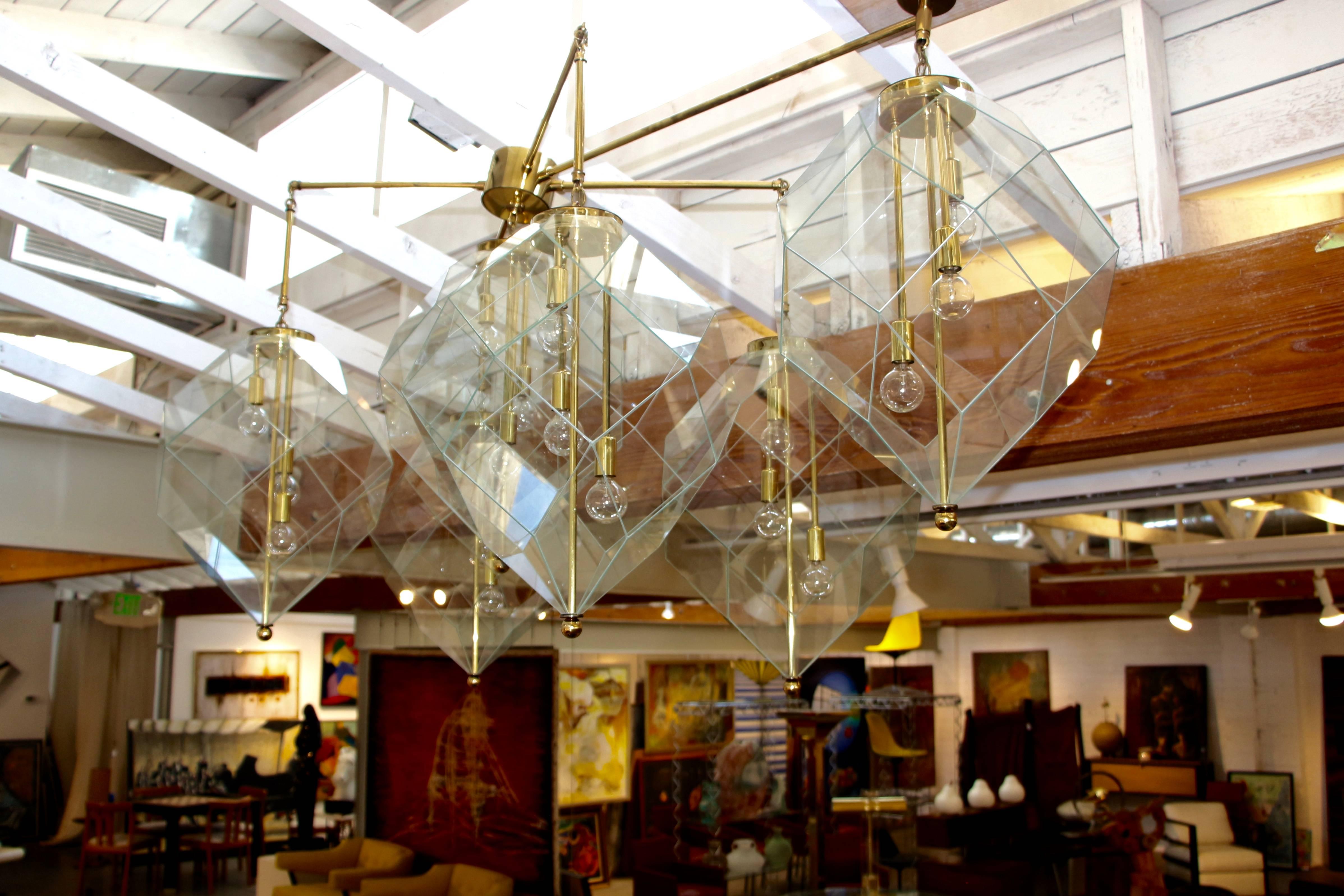 custom geometric light