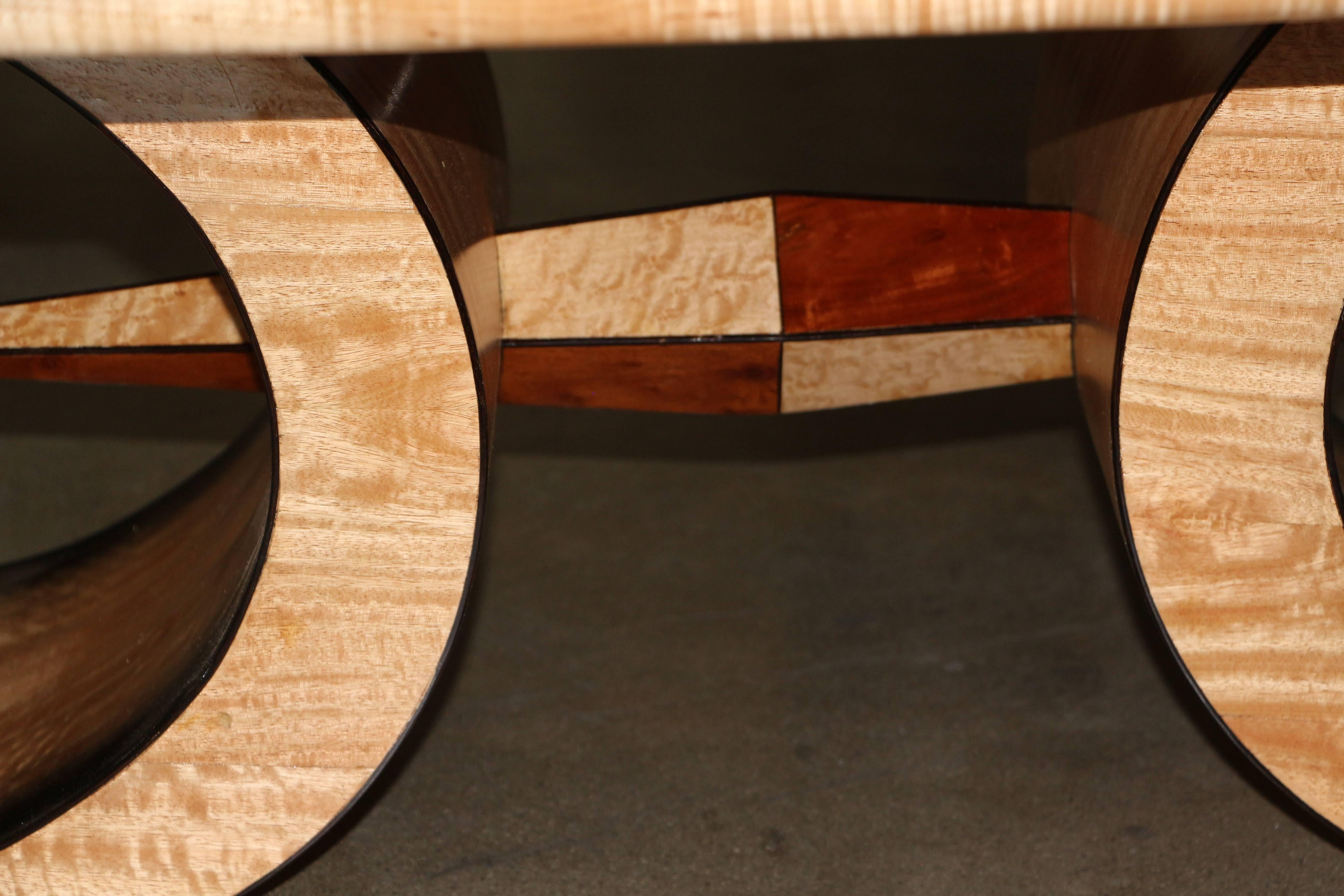 Curtis Underwood Exotic Inlaid Cocktail Table 4