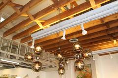 Modo Ten-Light Chandelier Designed by Jason Miller for Roll & Hill