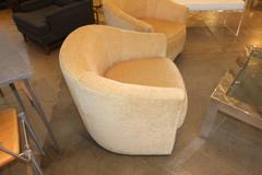 Pair of A. Rudin Chairs on Casters