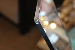 Vintage Double Sided Table Mirror in the Style of Charles Hollis Jones