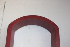 Red Lizard Skin Arched three-Piece Wall Unit
