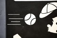 Steve Gianakos "Dead Girl Playing" Acrylic on Canvas 1980