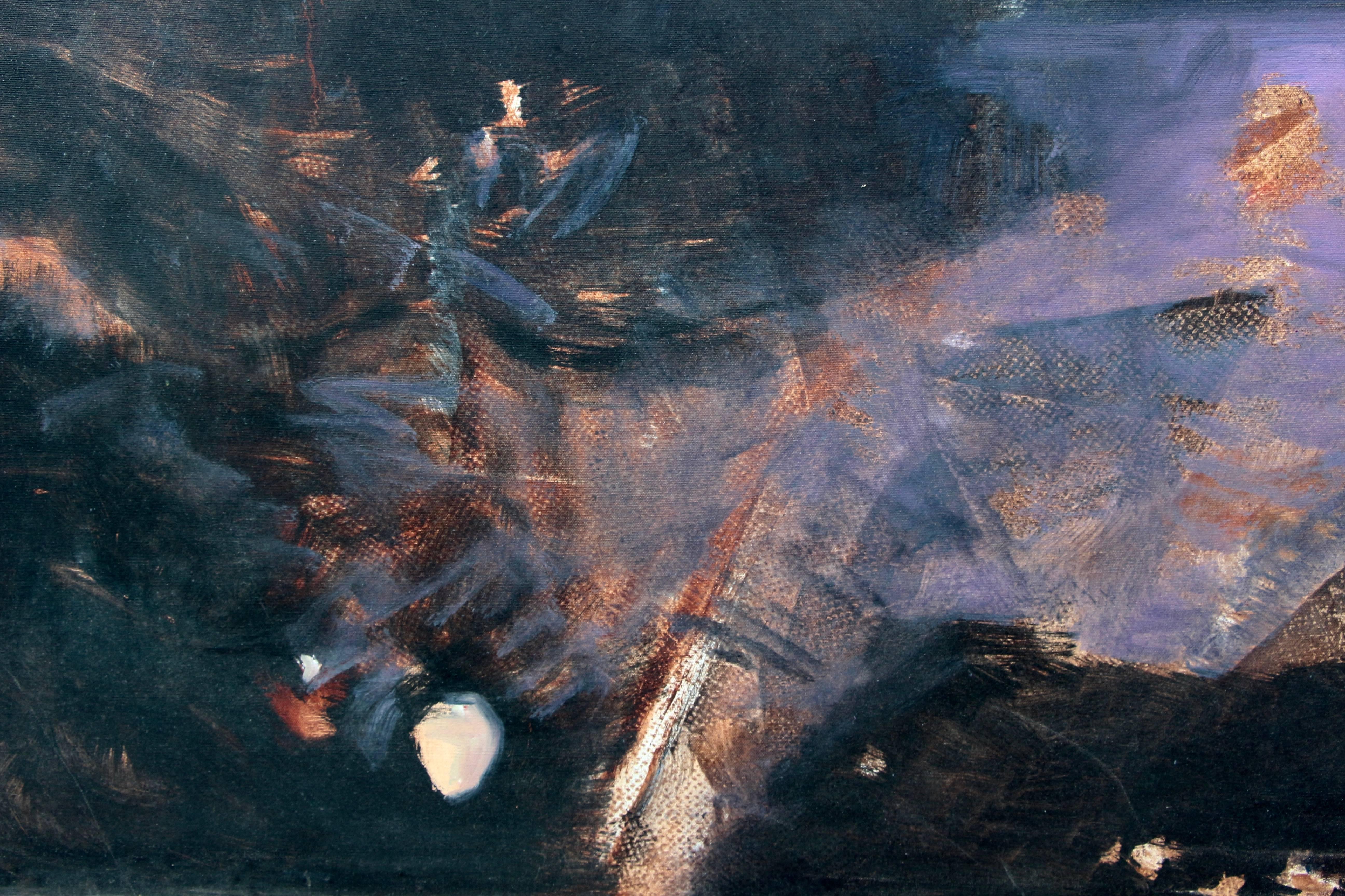 American Louise Odes Neaderland Abstract, 1969