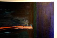 Grande peinture abstraite de Winifred Carson