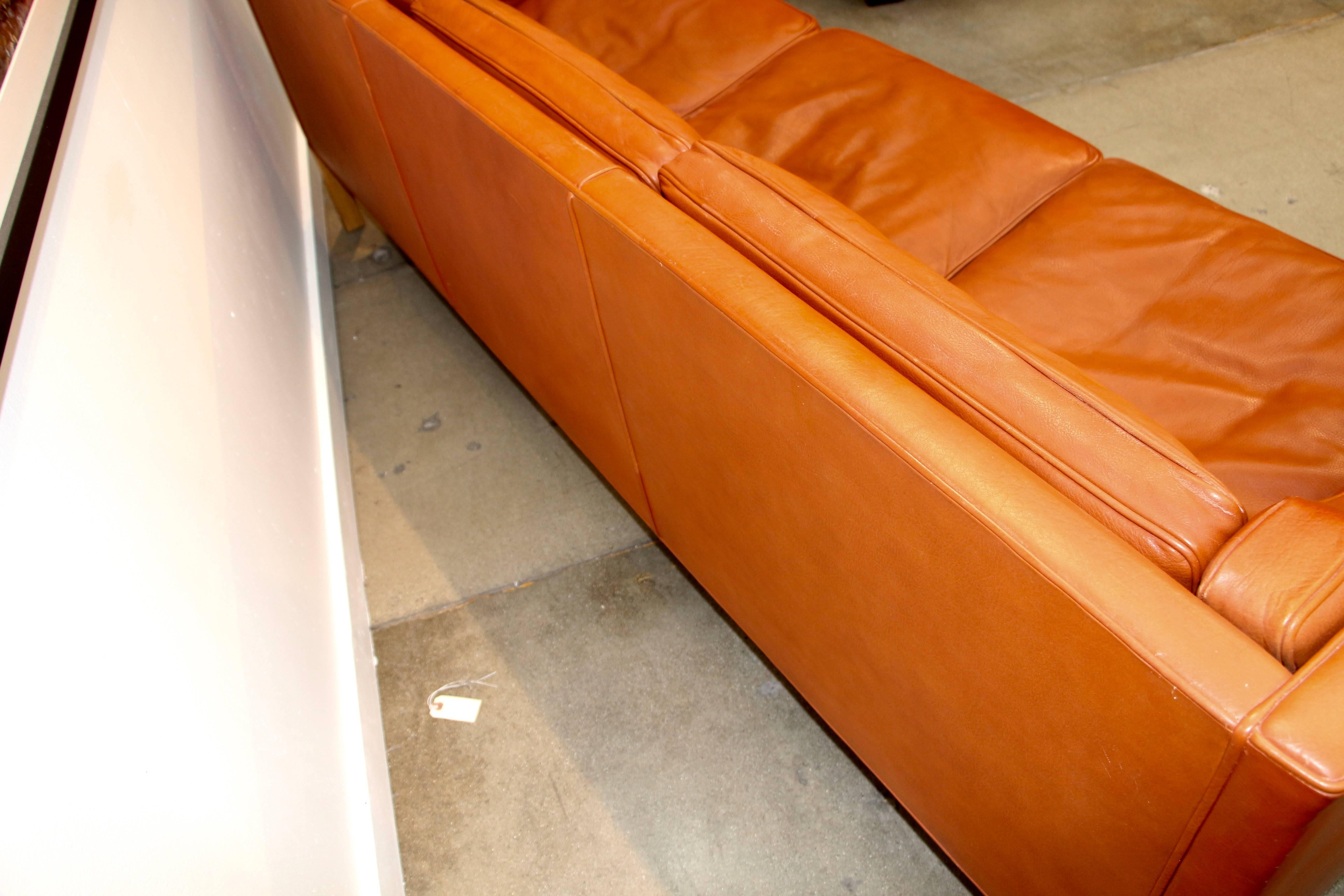 Børge Mogensen for Fredericia Furniture Three-Seat Sofa Model 2213 1