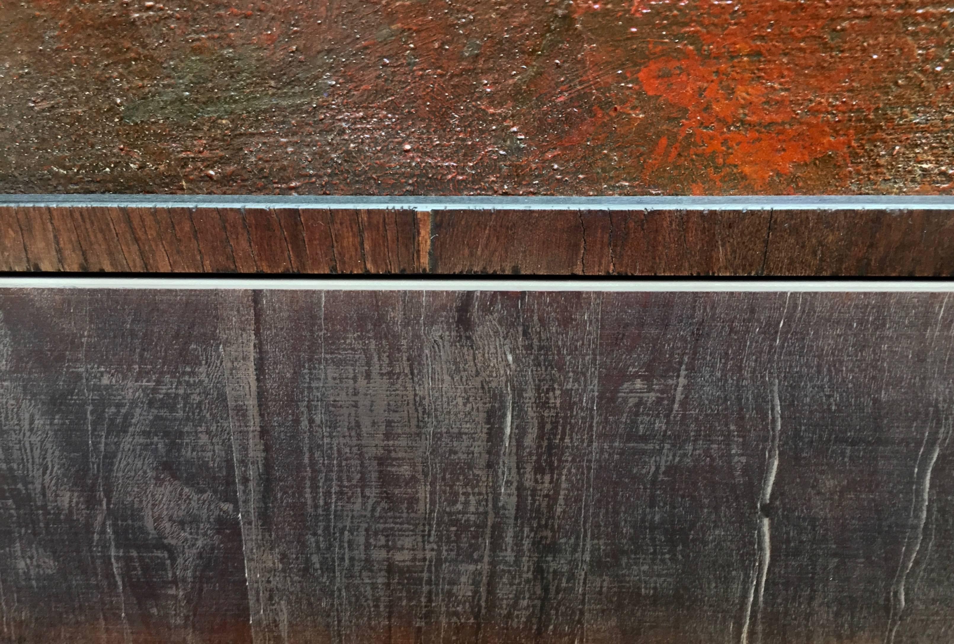 Mid-20th Century Roger I. Desrosiers Untitled Abstract, 1960s