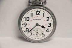 Hamilton 4229b 22 Jewel Rare Military Grade Watch with Commercial Dial
