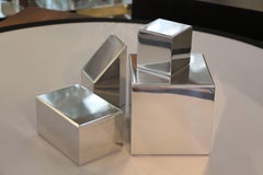 Geometric Aluminium Sculpture by California Artist Casey Cross