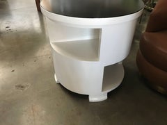 Hungarian Art Deco Table with Storage Insets