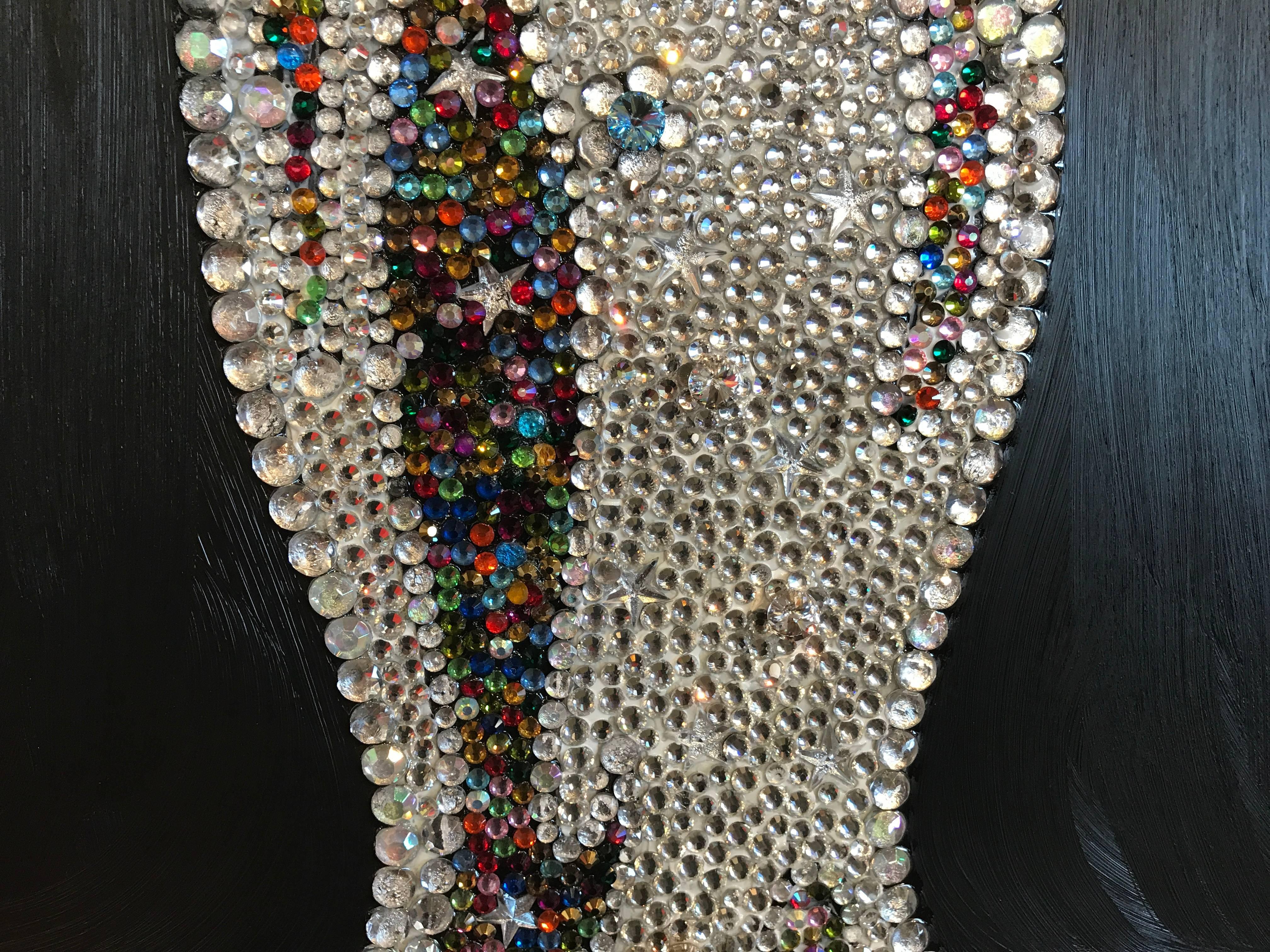 American Mauro Oliveira Masterpiece Oscar with over 10, 000 Swarovski and Czech Crystals