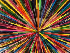 Mauro Oliveira Colored Pencils Signed Mixed-Media