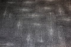 Faux Shagreen and Metal Coffee Table