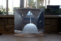 Sculpture en lucite Bijan Bahar