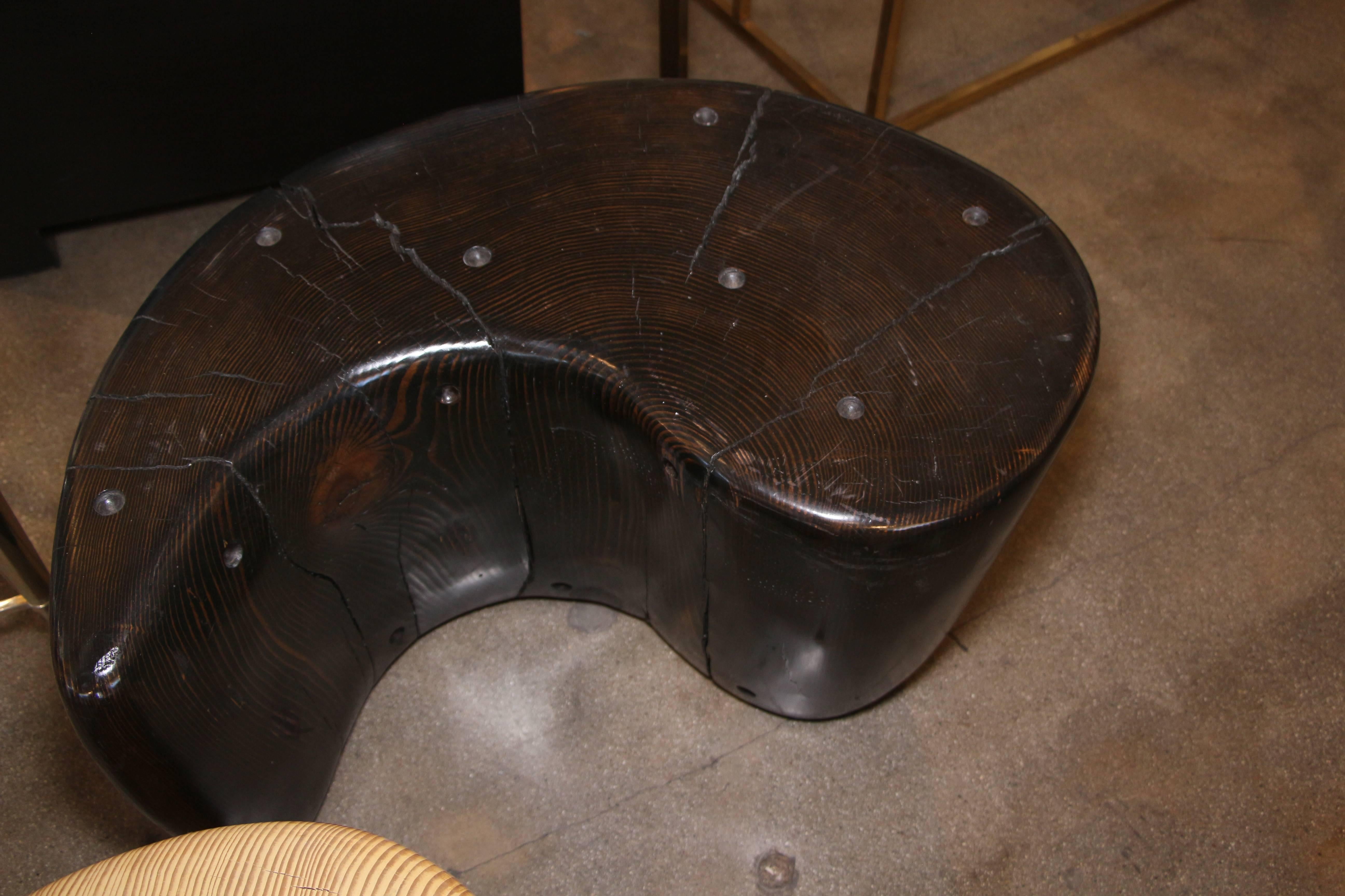 20th Century Yin Yang Table by Noted California Artist Daniel Pollock