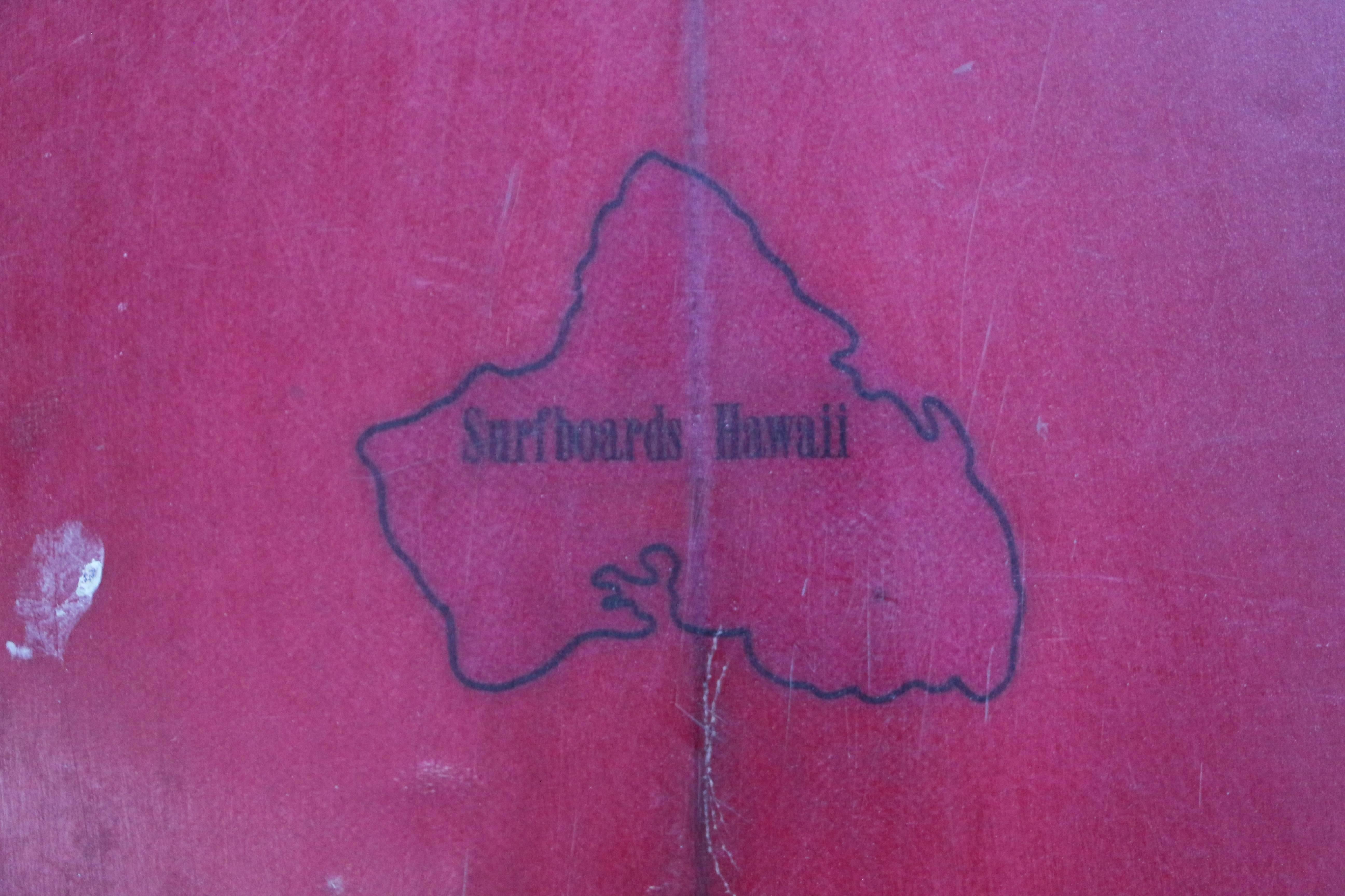 Surfboards Hawaii 1970s Sharpie Graffiti Decorated Surfboard 3