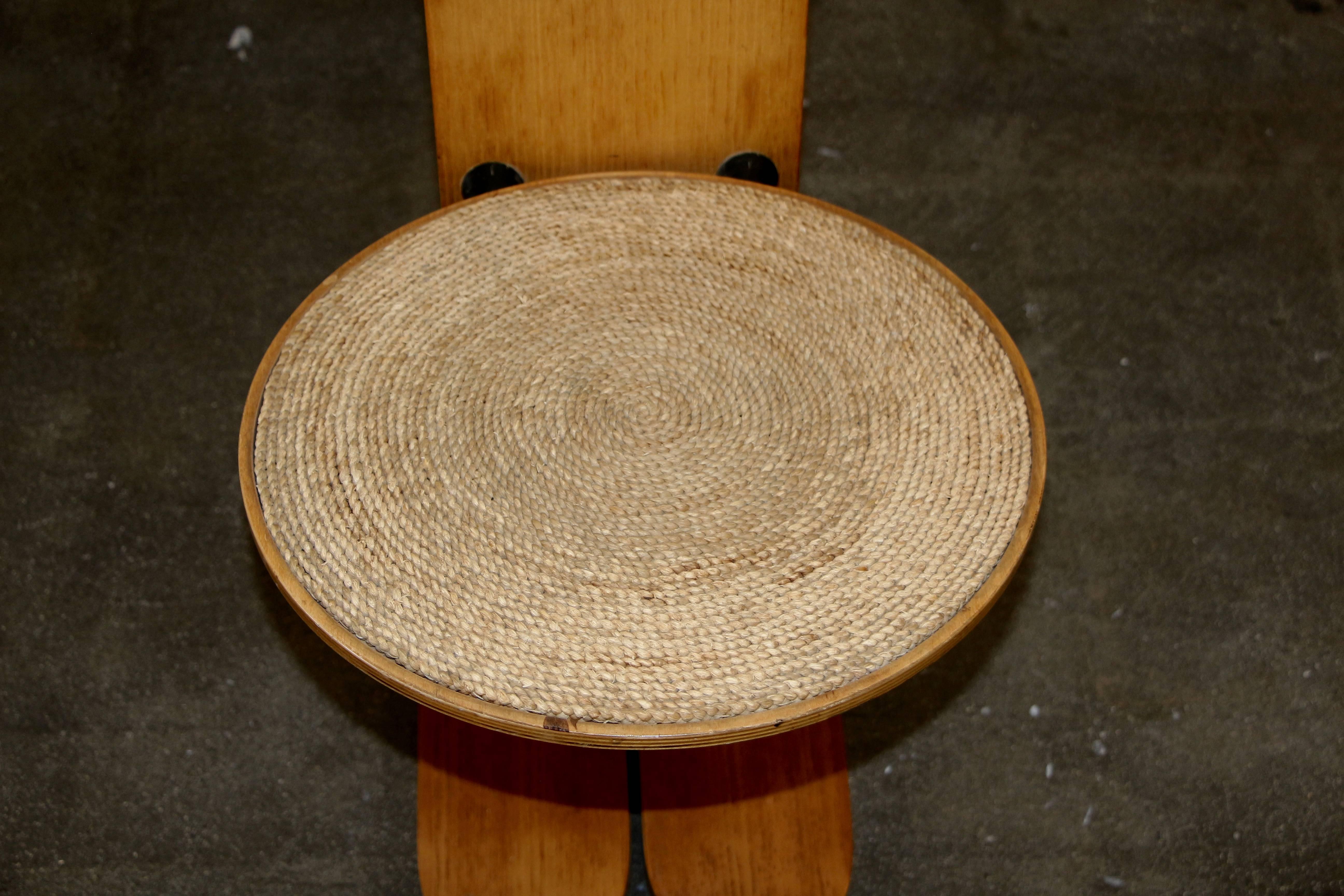 Italian Gigi Sabadin Pala Chair Executed by Emme of Italy, circa 1973