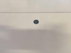 Unusual Dresser with White Enamel Top and Bottom