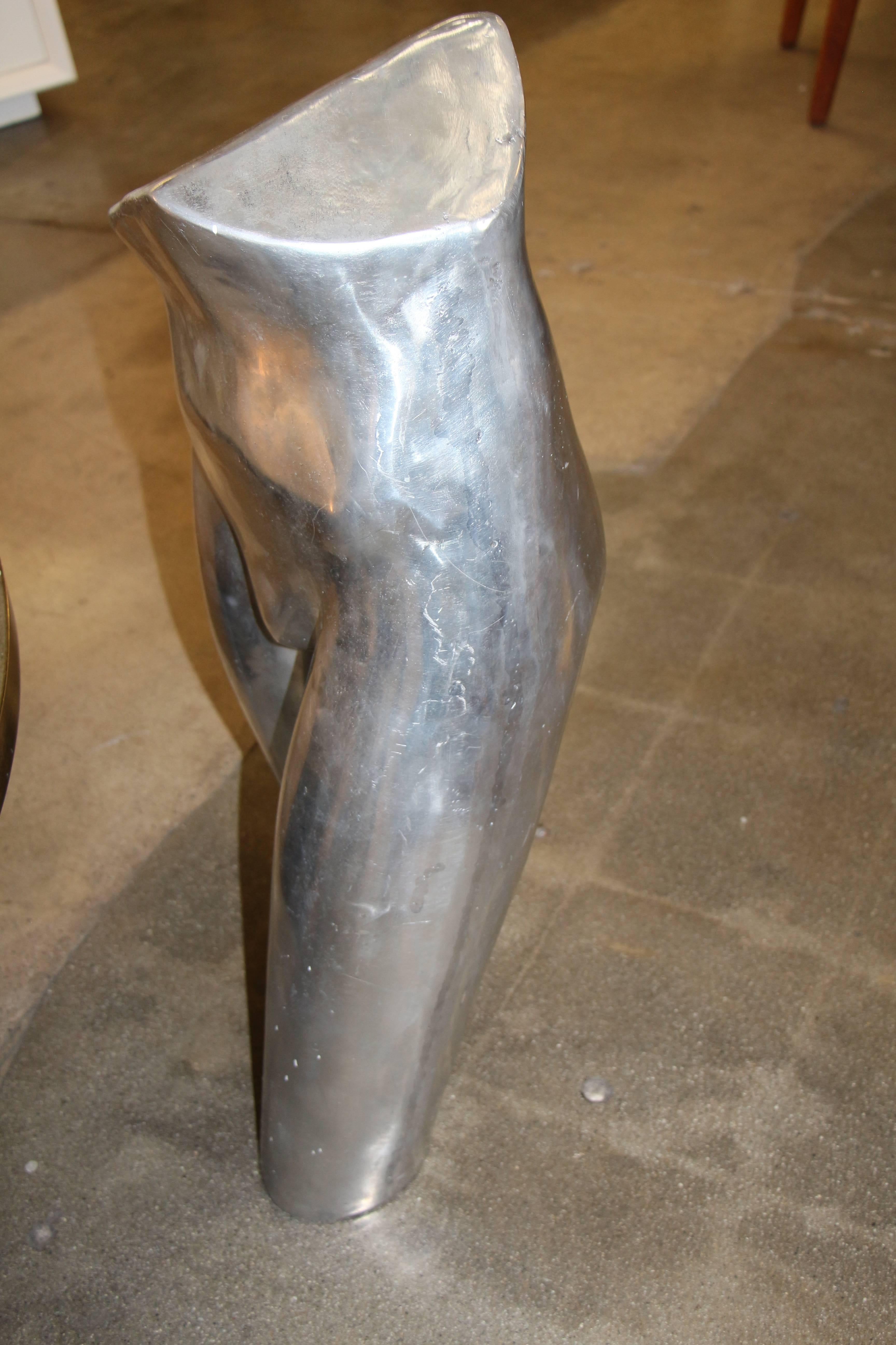 Aluminium Male Nude Male Torso Sculpture 2