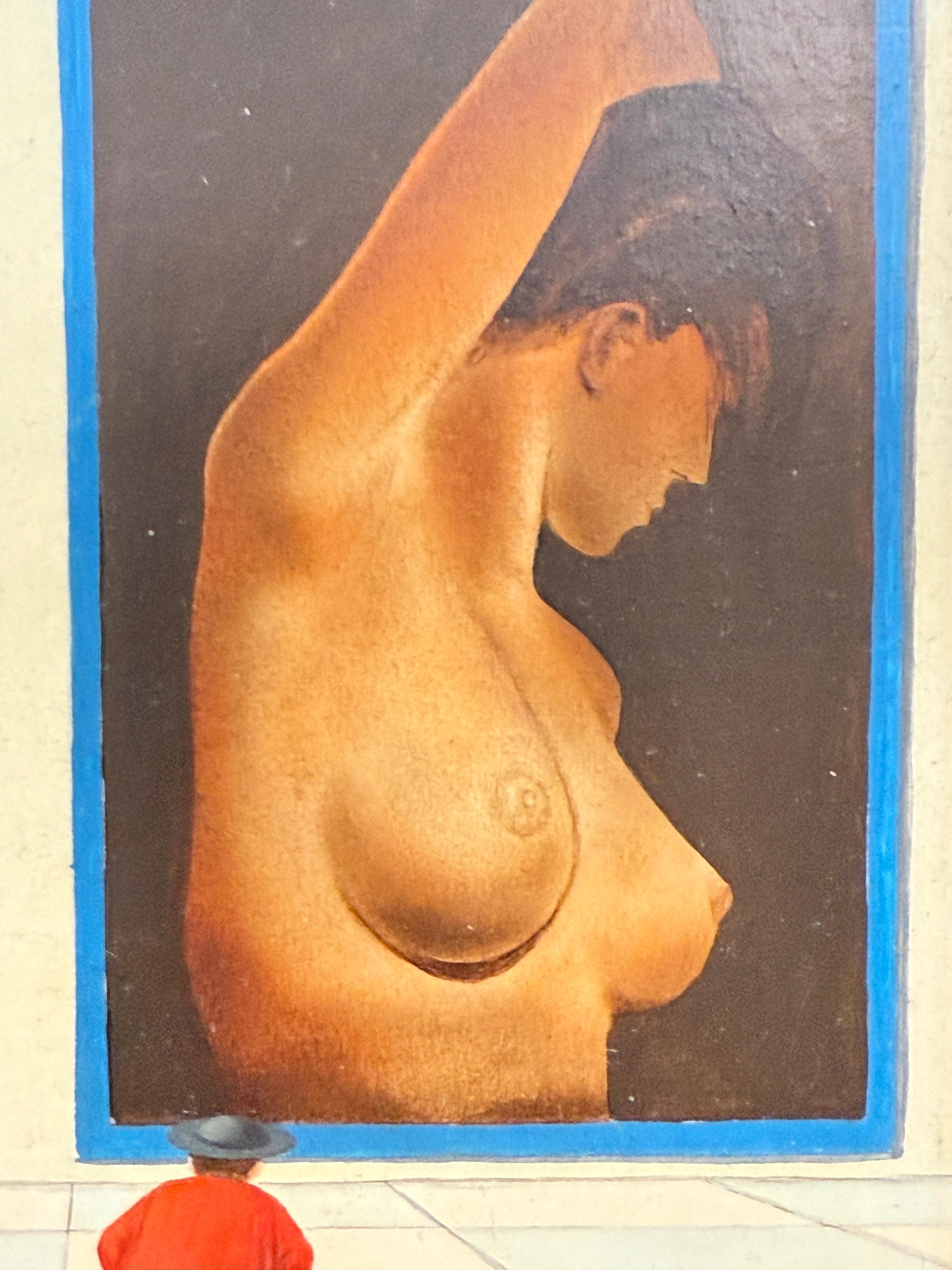 Frank Whipple, Mönch und Aktmalerei im Angebot 1