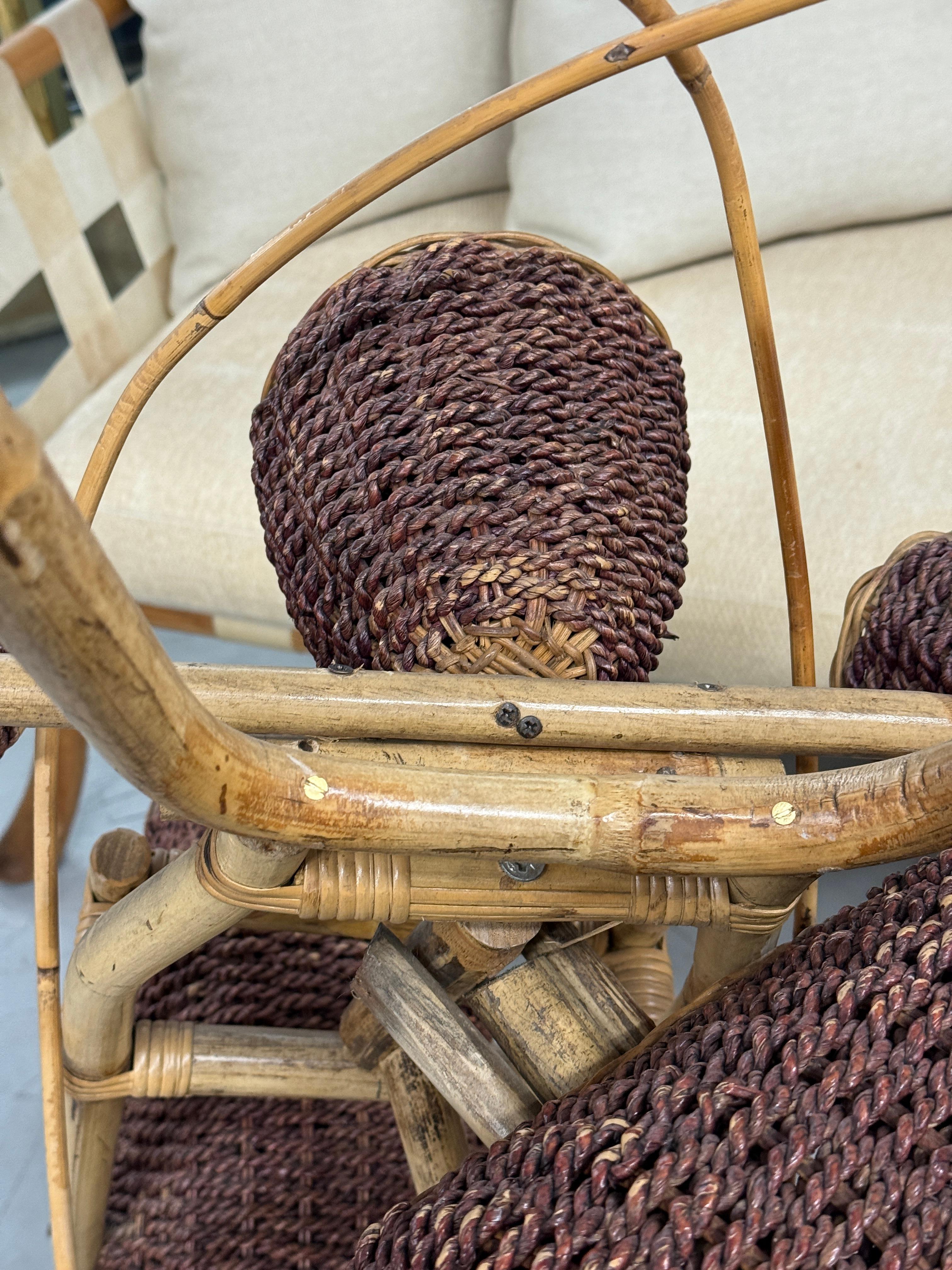 Tom Dixon Wicker and Rattan Motorcycle Sculpture  1980’s For Sale 1