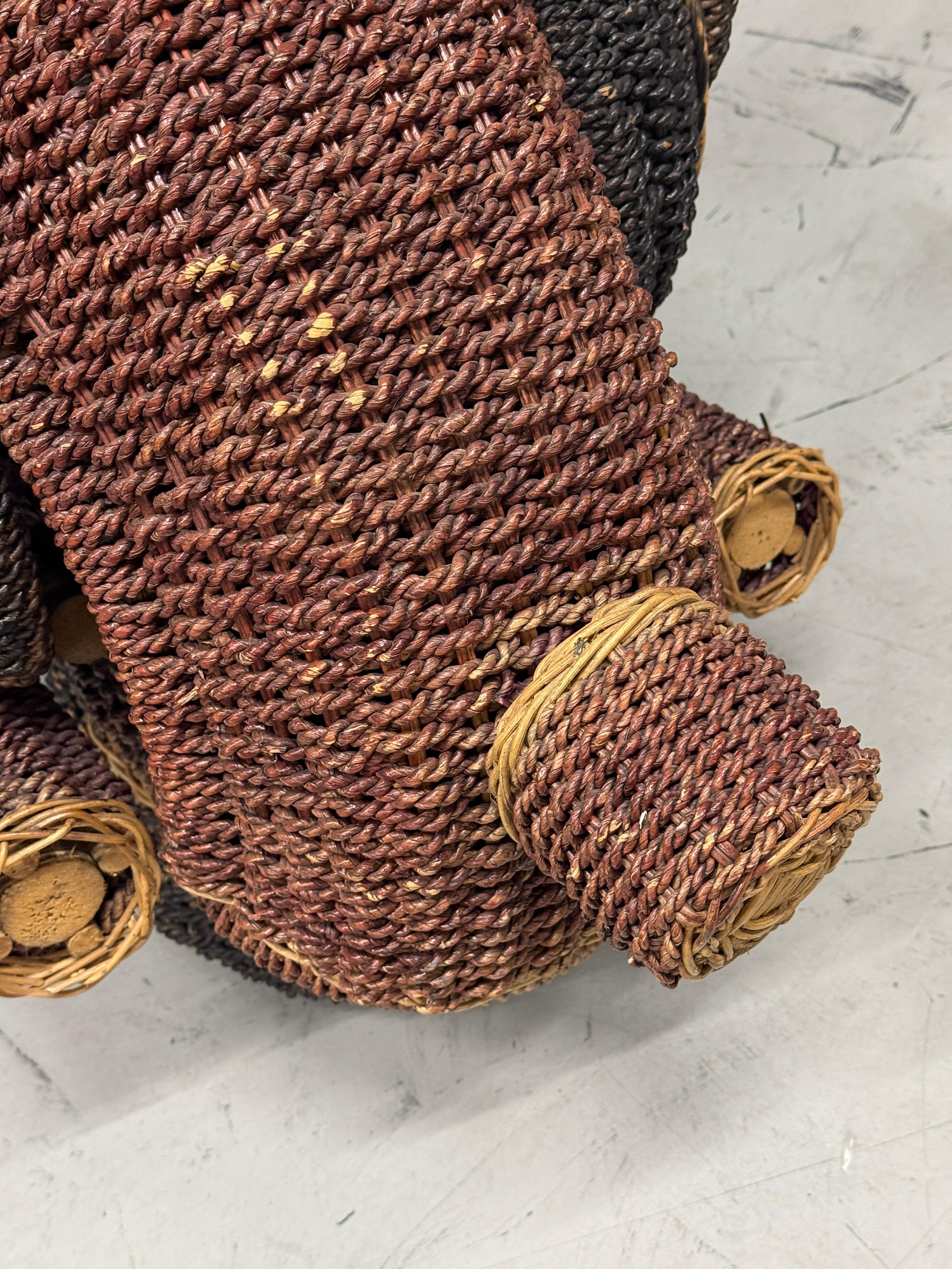 Tom Dixon Wicker and Rattan Motorcycle Sculpture  1980’s For Sale 8